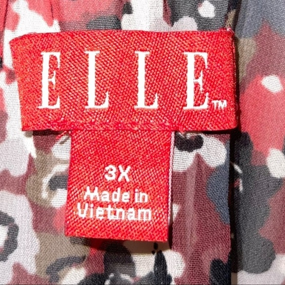 Elle Woman Top Size 3X - Picture 5 of 5